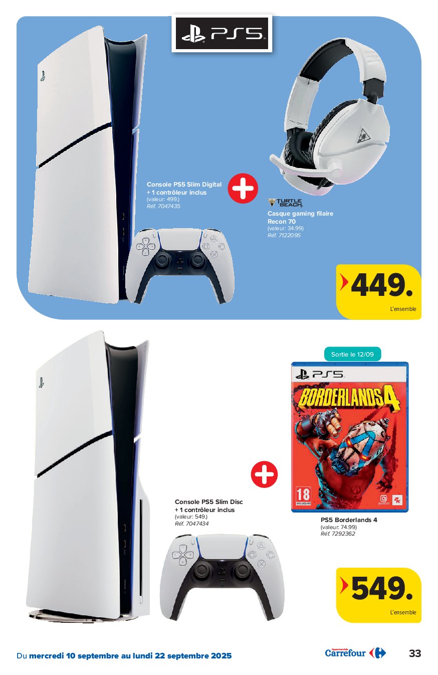 carrefour - Carrefour Hypermarchés folder geldig vanaf 10/09 - 22/09 - page: 33