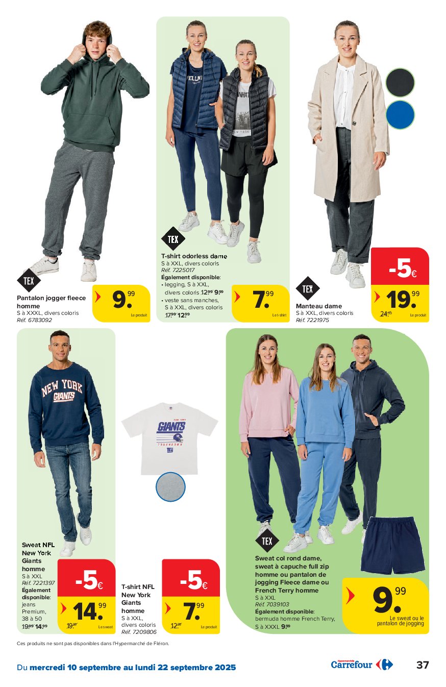 carrefour - Carrefour Hypermarchés folder geldig vanaf 10/09 - 22/09 - page: 37