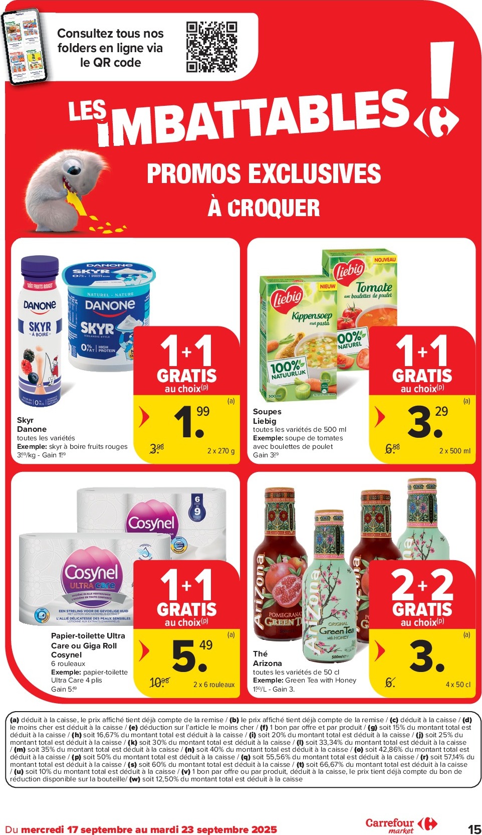 carrefour - Carrefour Market folder geldig vanaf 17/09 - 23/09 - page: 15
