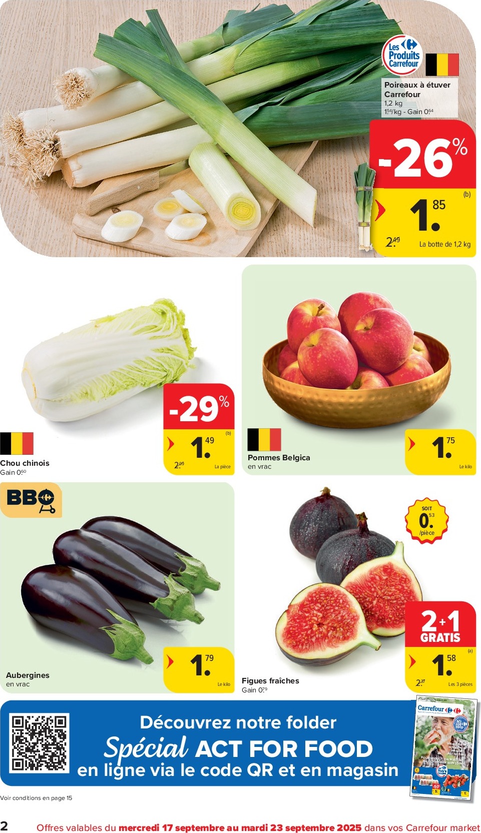 carrefour - Carrefour Market folder geldig vanaf 17/09 - 23/09 - page: 2