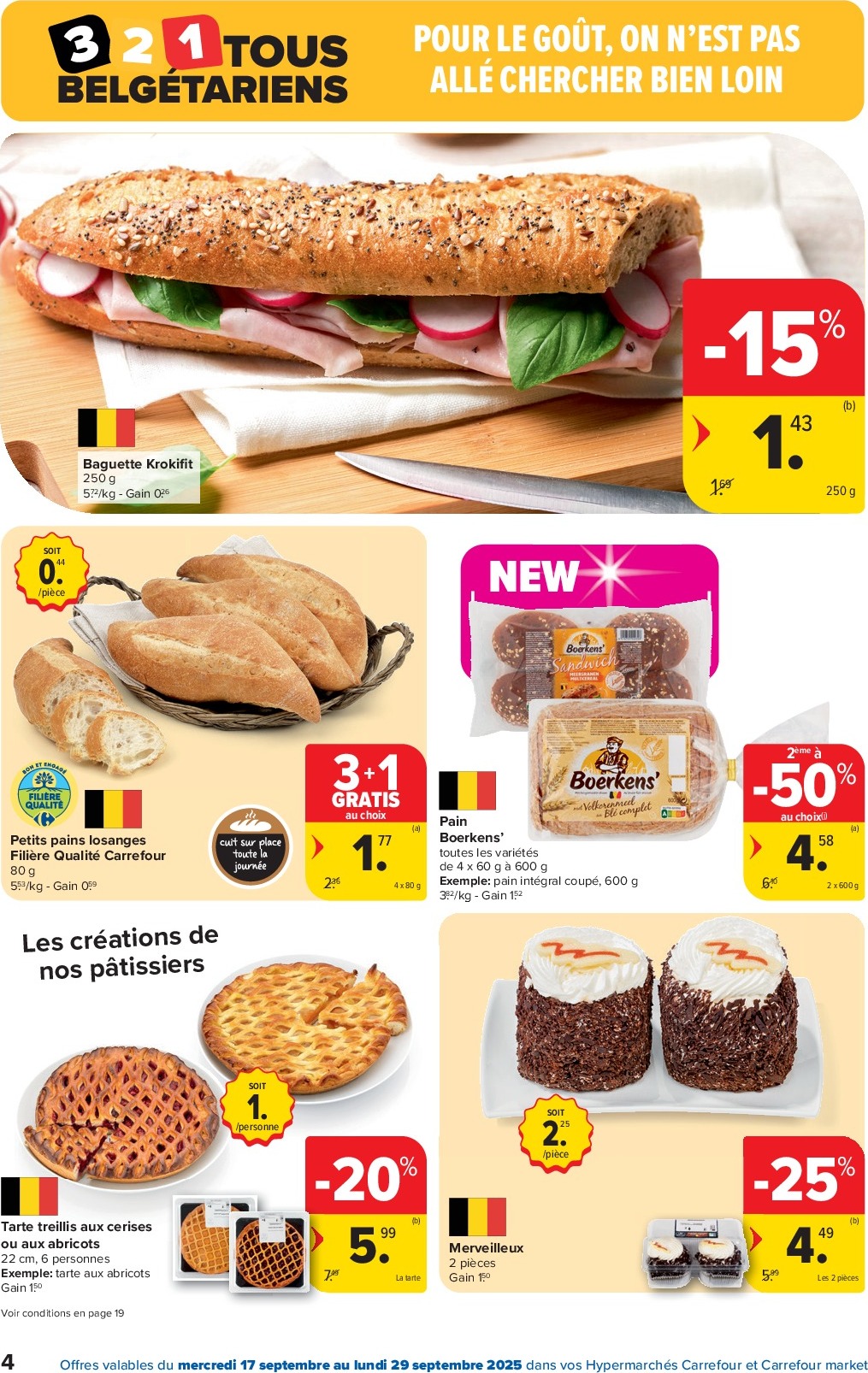 carrefour - Carrefour - Spécial Act For Food folder geldig vanaf 17/09 - 29/09 - page: 4