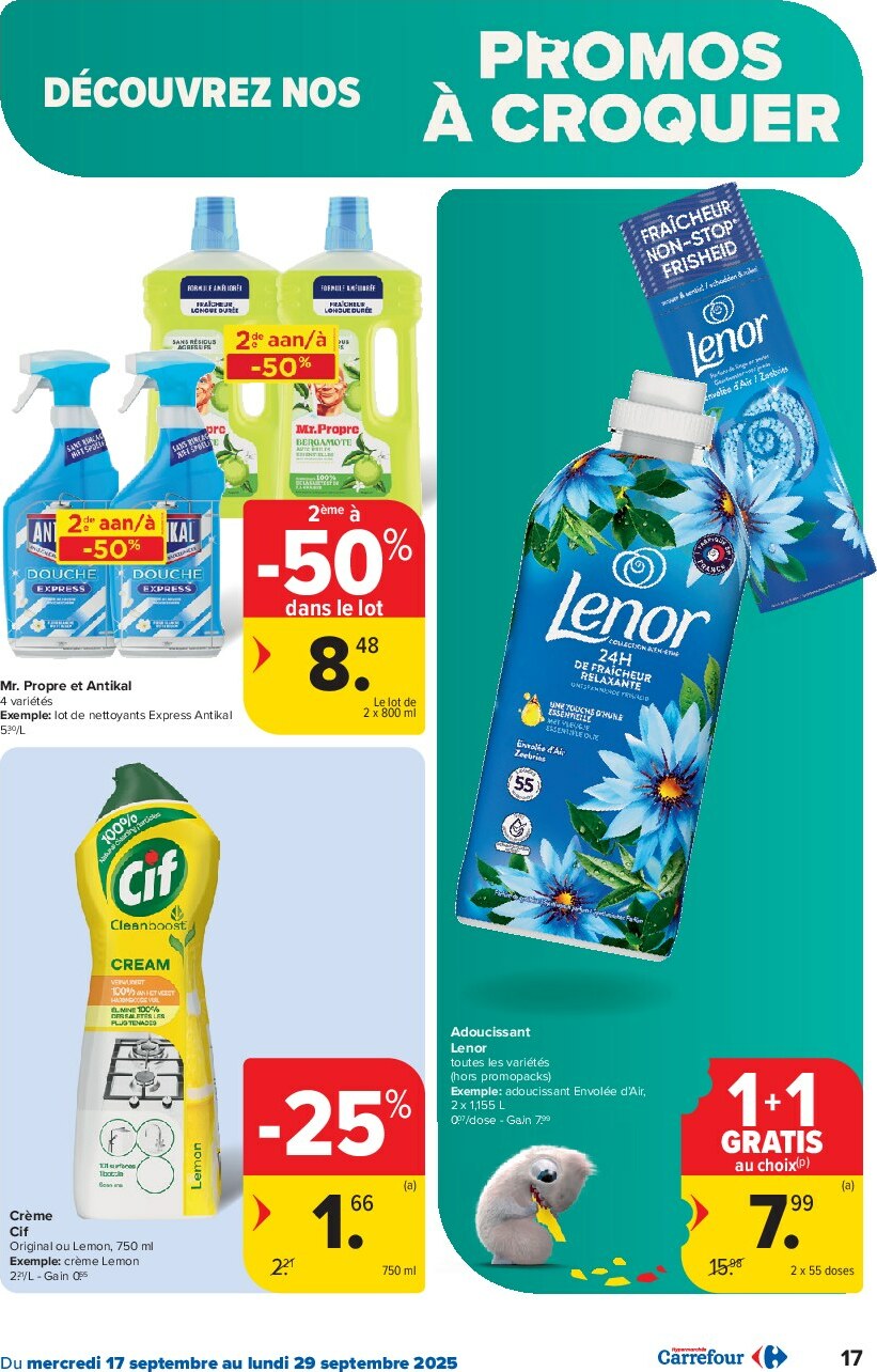 carrefour - Carrefour Hypermarchés folder geldig vanaf 17/09 - 29/09 - page: 17