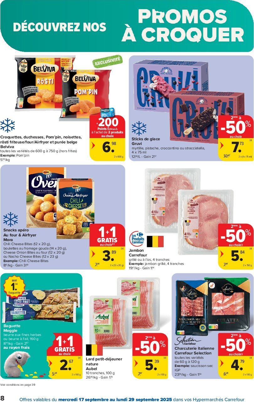 carrefour - Carrefour Hypermarchés folder geldig vanaf 17/09 - 29/09 - page: 8