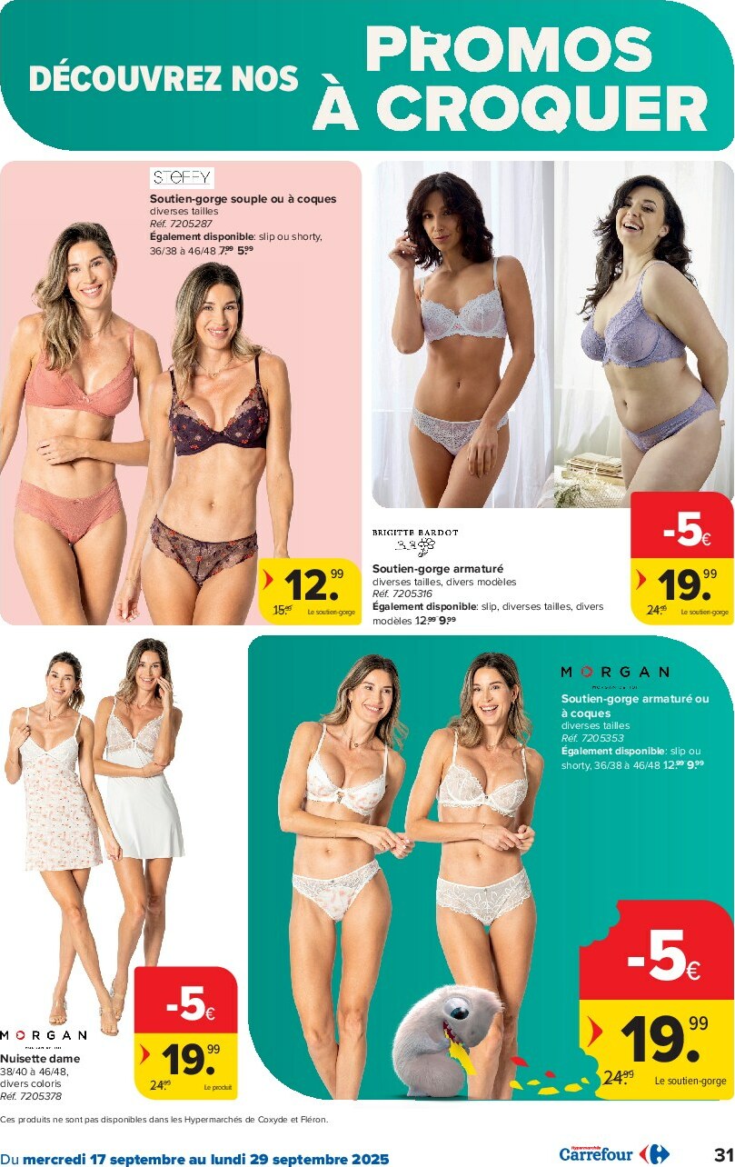 carrefour - Carrefour Hypermarchés folder geldig vanaf 17/09 - 29/09 - page: 31