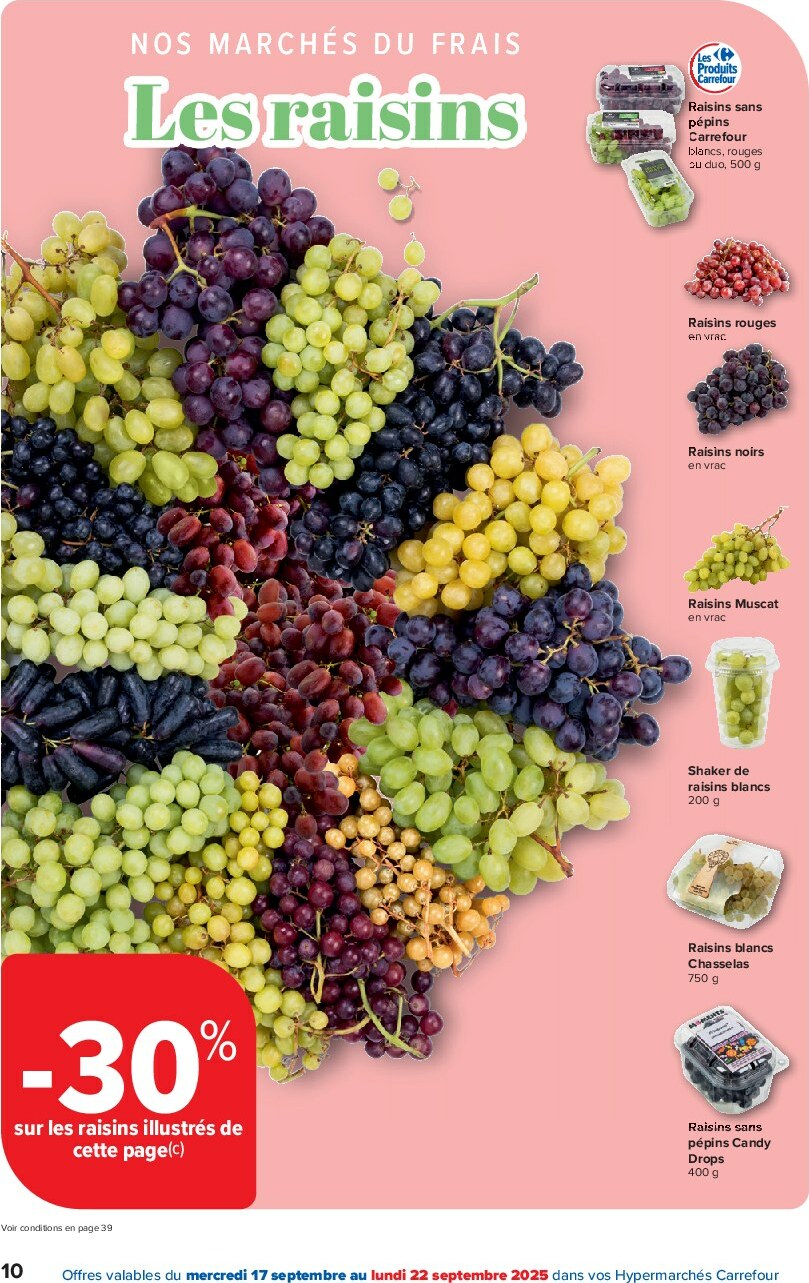 carrefour - Carrefour Hypermarchés folder geldig vanaf 17/09 - 29/09 - page: 10