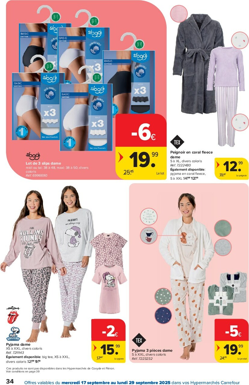 carrefour - Carrefour Hypermarchés folder geldig vanaf 17/09 - 29/09 - page: 34