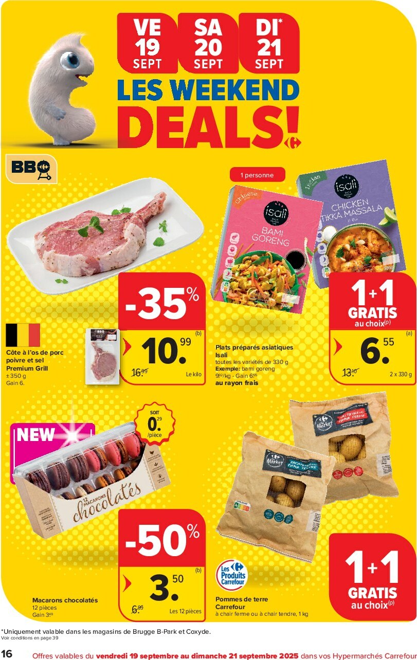 carrefour - Carrefour Hypermarchés folder geldig vanaf 17/09 - 29/09 - page: 16