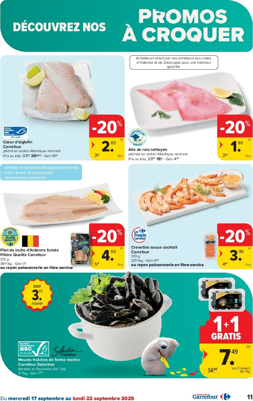 carrefour - Carrefour Hypermarchés folder geldig vanaf 17/09 - 29/09 - page: 11