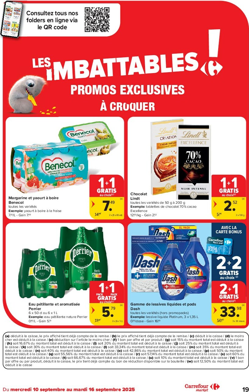 carrefour - Carrefour Market folder geldig vanaf 10/09 - 16/09 - page: 19