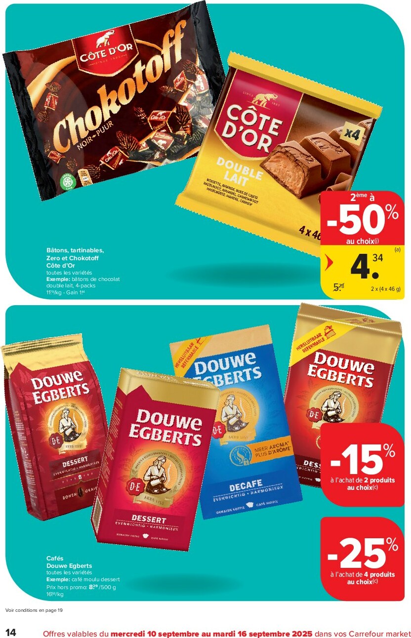 carrefour - Carrefour Market folder geldig vanaf 10/09 - 16/09 - page: 14