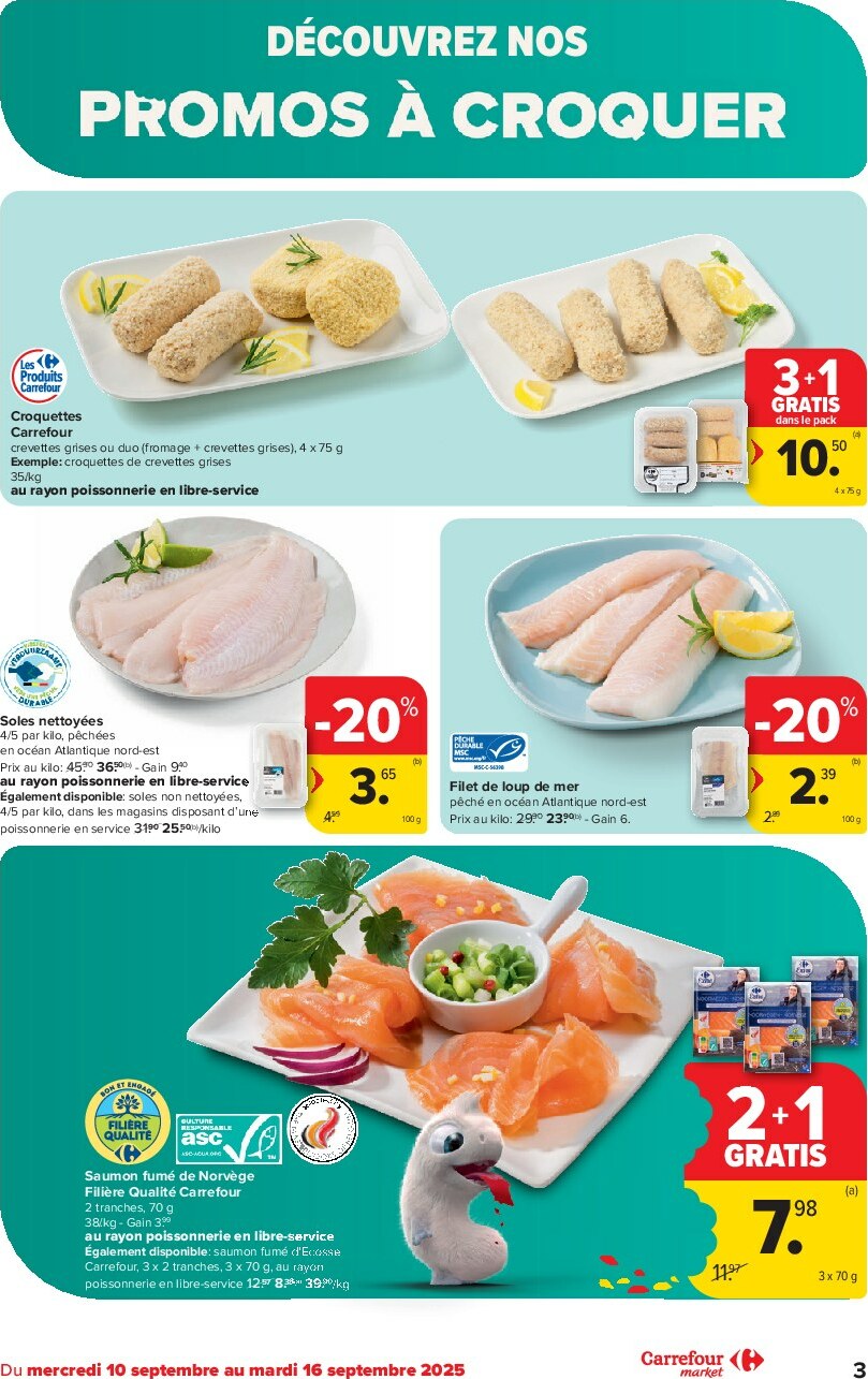 carrefour - Carrefour Market folder geldig vanaf 10/09 - 16/09 - page: 3