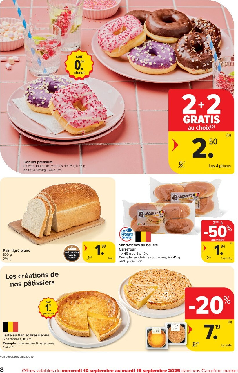 carrefour - Carrefour Market folder geldig vanaf 10/09 - 16/09 - page: 8