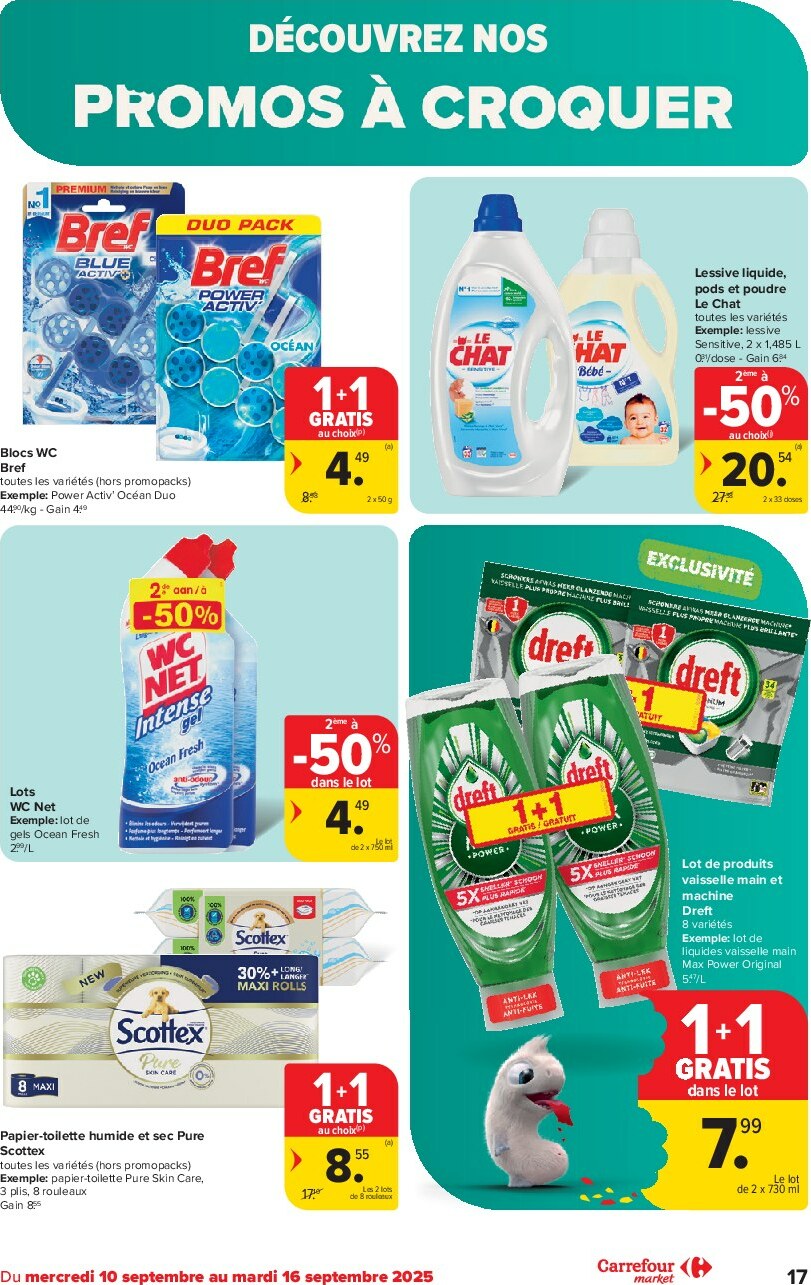 carrefour - Carrefour Market folder geldig vanaf 10/09 - 16/09 - page: 17