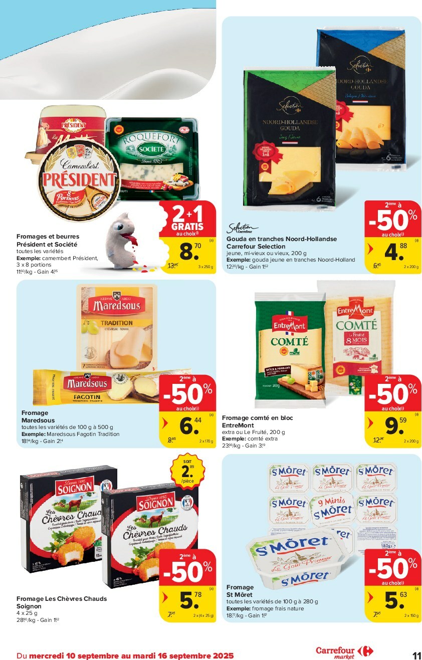carrefour - Carrefour Market folder geldig vanaf 10/09 - 16/09 - page: 11
