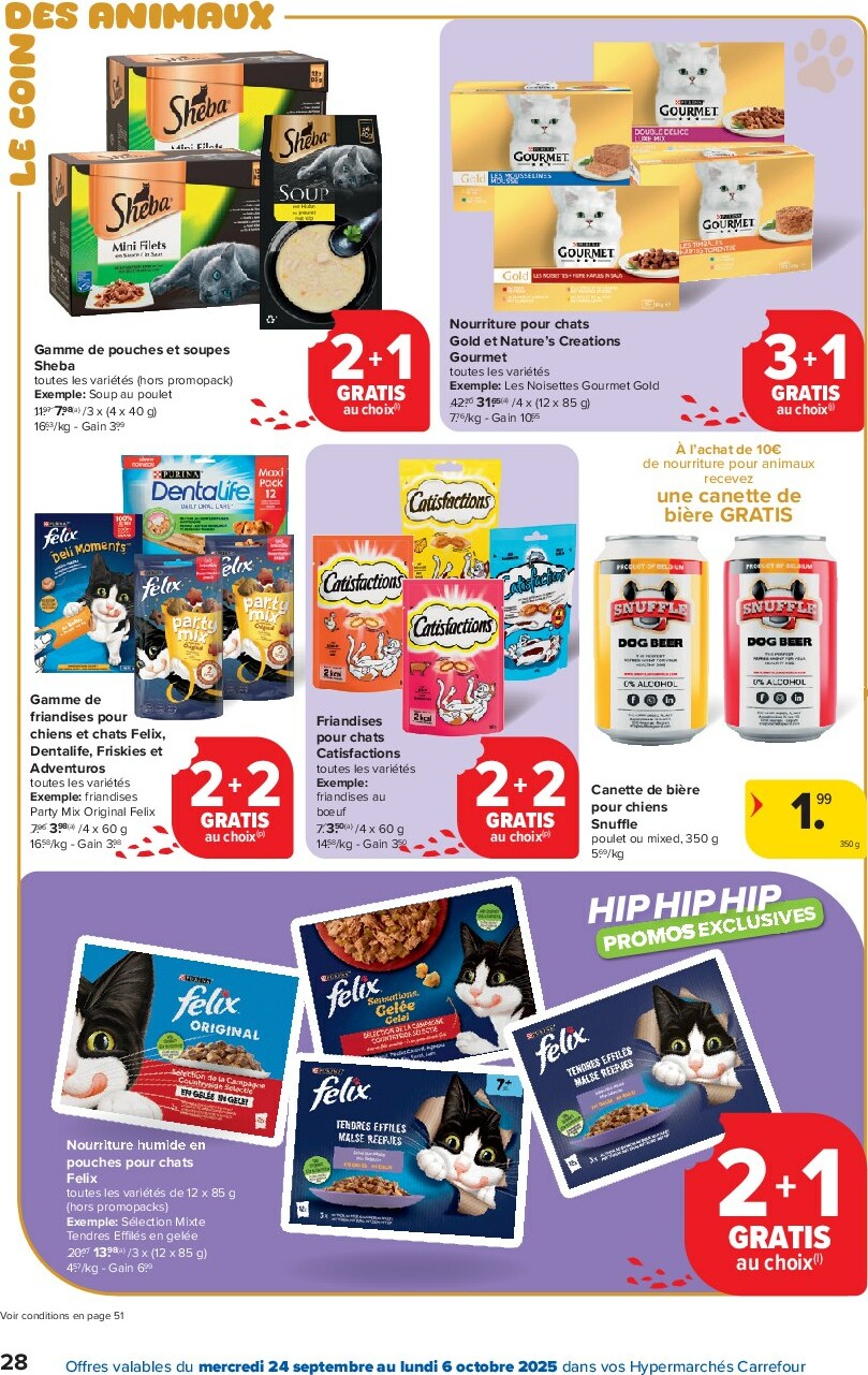 carrefour - Carrefour - Hypermarchés folder geldig vanaf 24/09 - 06/10 - page: 28