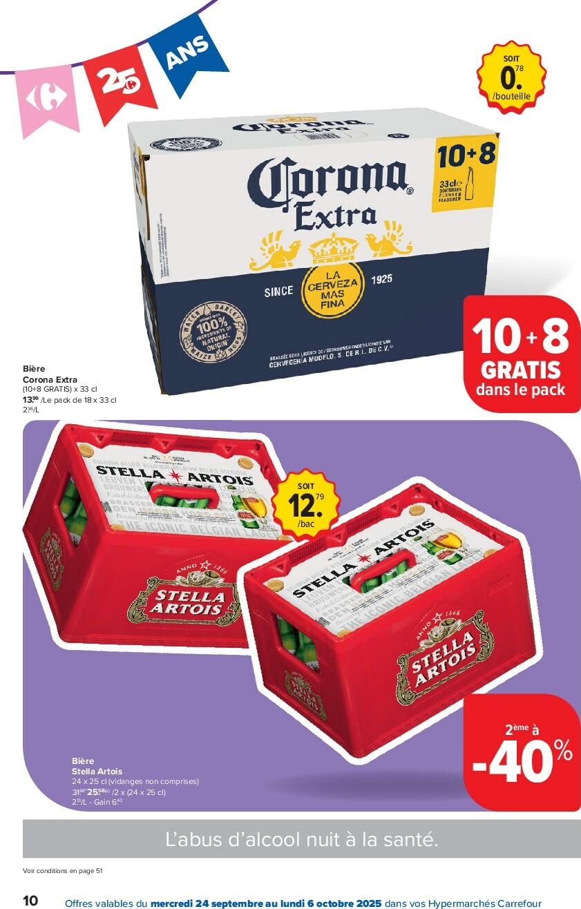 carrefour - Carrefour - Hypermarchés folder geldig vanaf 24/09 - 06/10 - page: 10