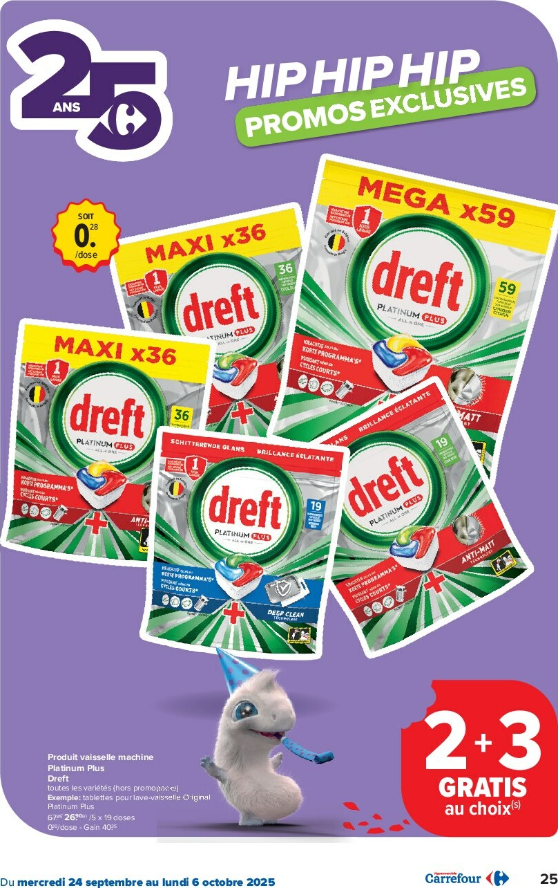 carrefour - Carrefour - Hypermarchés folder geldig vanaf 24/09 - 06/10 - page: 25
