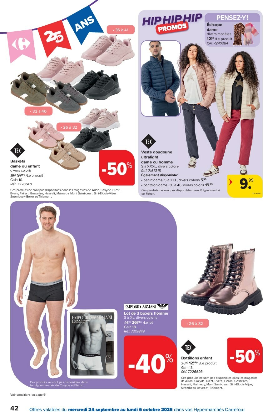 carrefour - Carrefour - Hypermarchés folder geldig vanaf 24/09 - 06/10 - page: 42