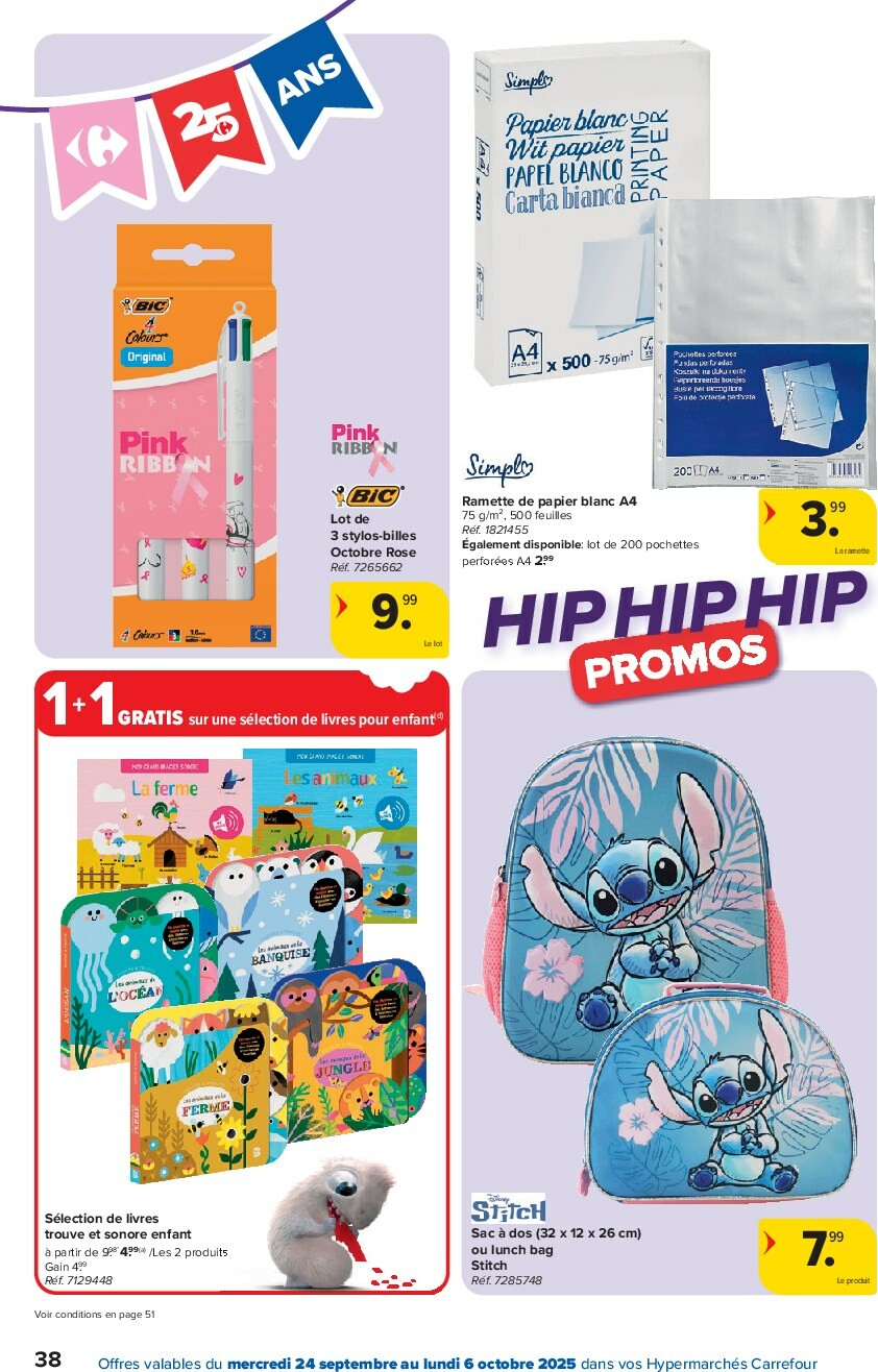 carrefour - Carrefour - Hypermarchés folder geldig vanaf 24/09 - 06/10 - page: 38