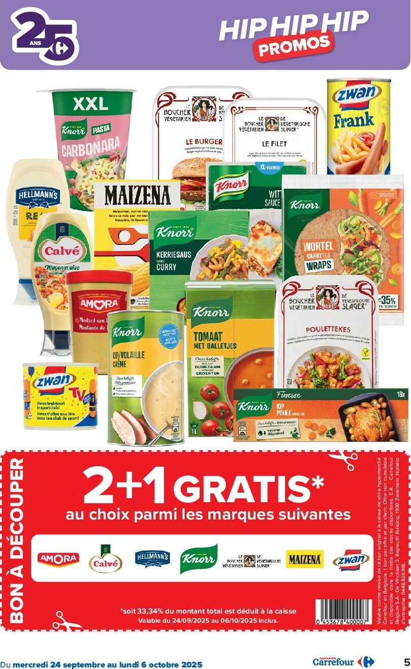 carrefour - Carrefour - Hypermarchés folder geldig vanaf 24/09 - 06/10 - page: 5