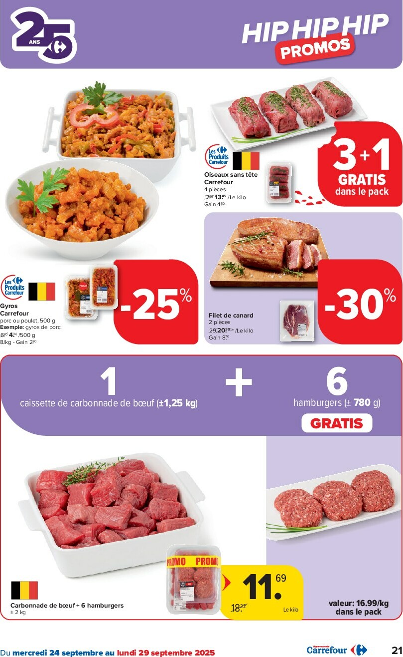 carrefour - Carrefour - Hypermarchés folder geldig vanaf 24/09 - 06/10 - page: 21