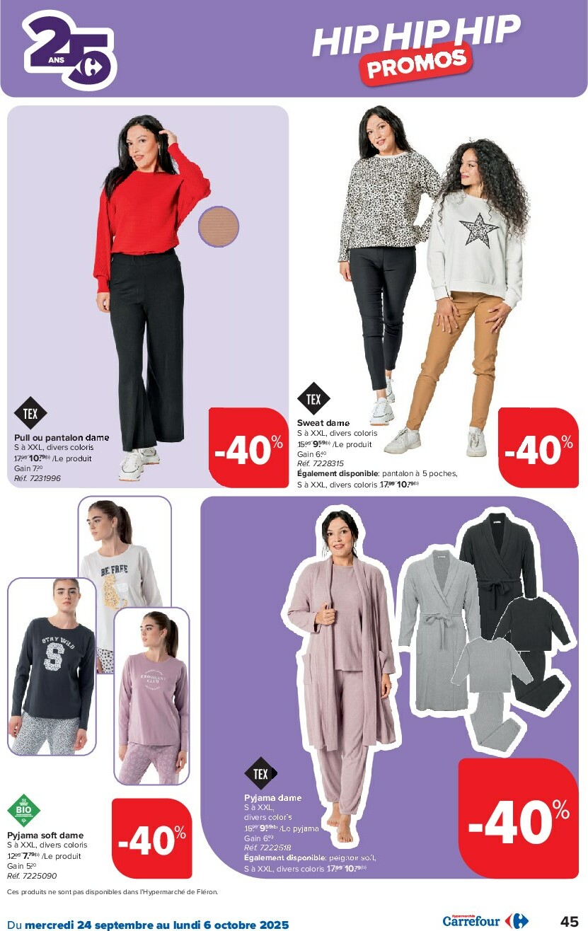 carrefour - Carrefour - Hypermarchés folder geldig vanaf 24/09 - 06/10 - page: 45