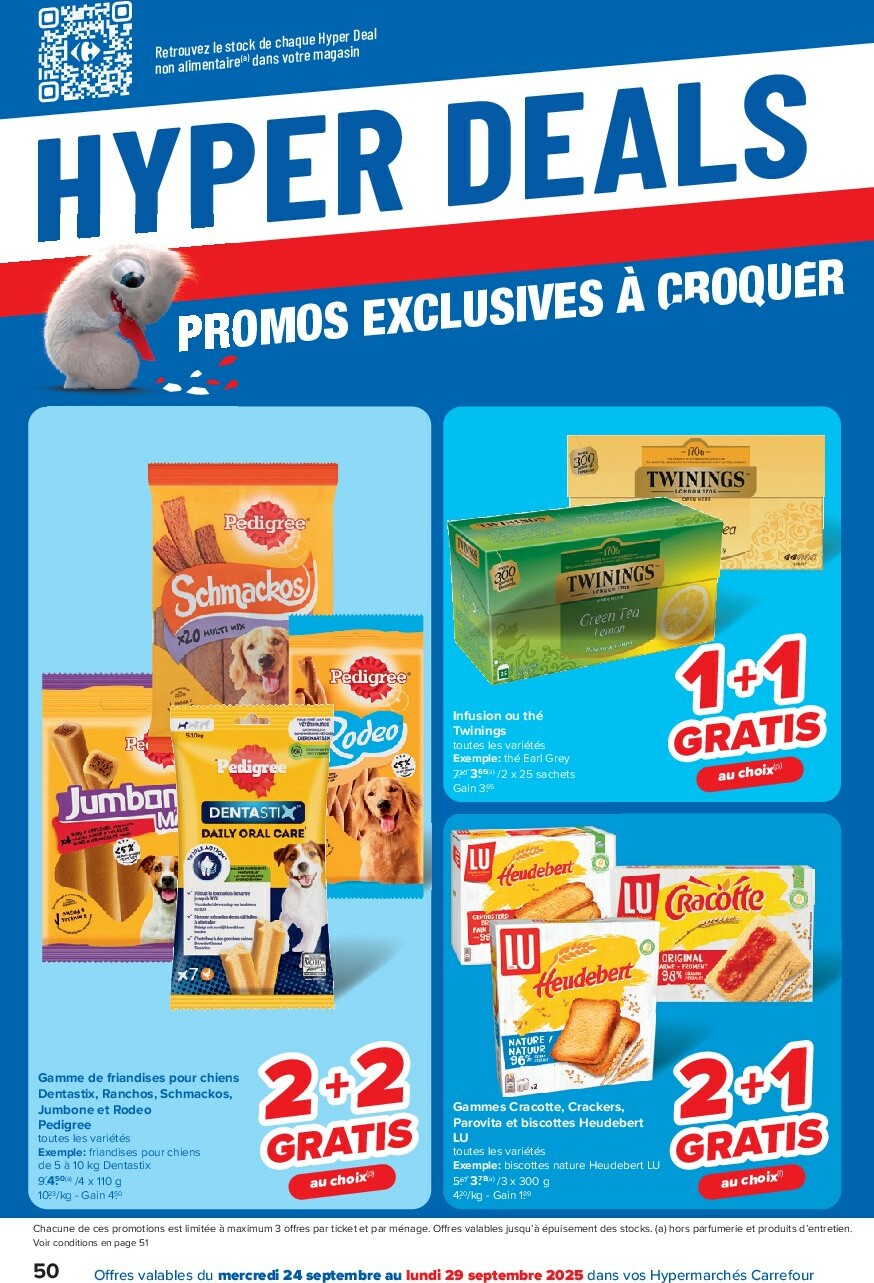 carrefour - Carrefour - Hypermarchés folder geldig vanaf 24/09 - 06/10 - page: 50