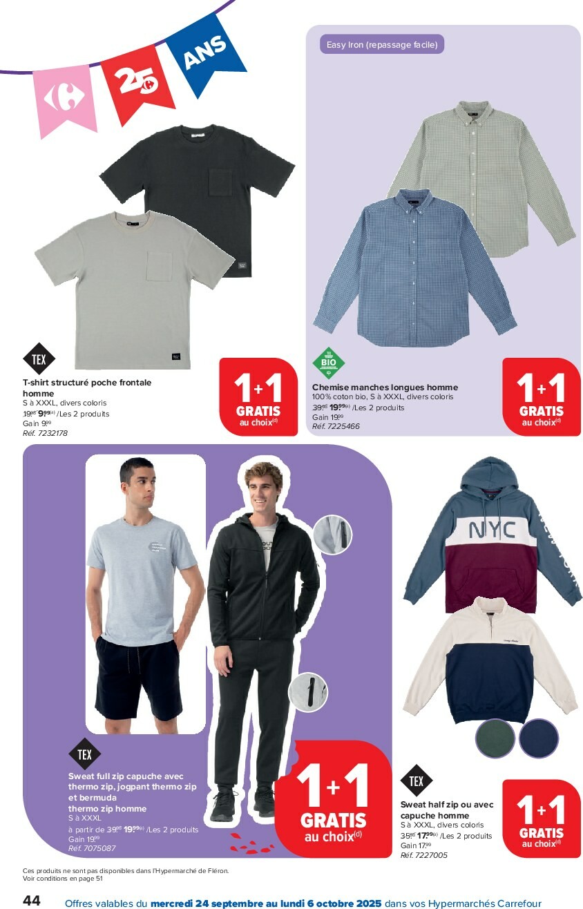 carrefour - Carrefour - Hypermarchés folder geldig vanaf 24/09 - 06/10 - page: 44