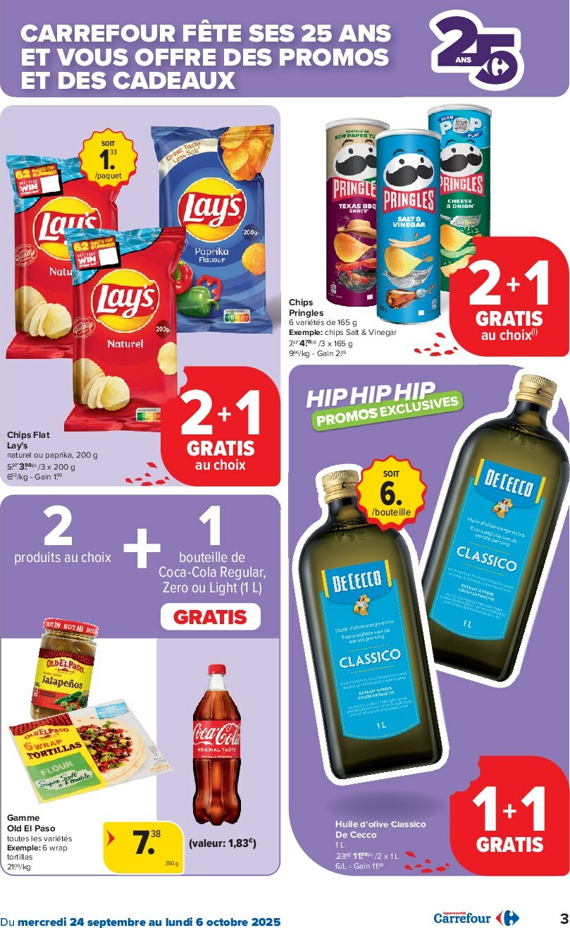 carrefour - Carrefour - Hypermarchés folder geldig vanaf 24/09 - 06/10 - page: 3