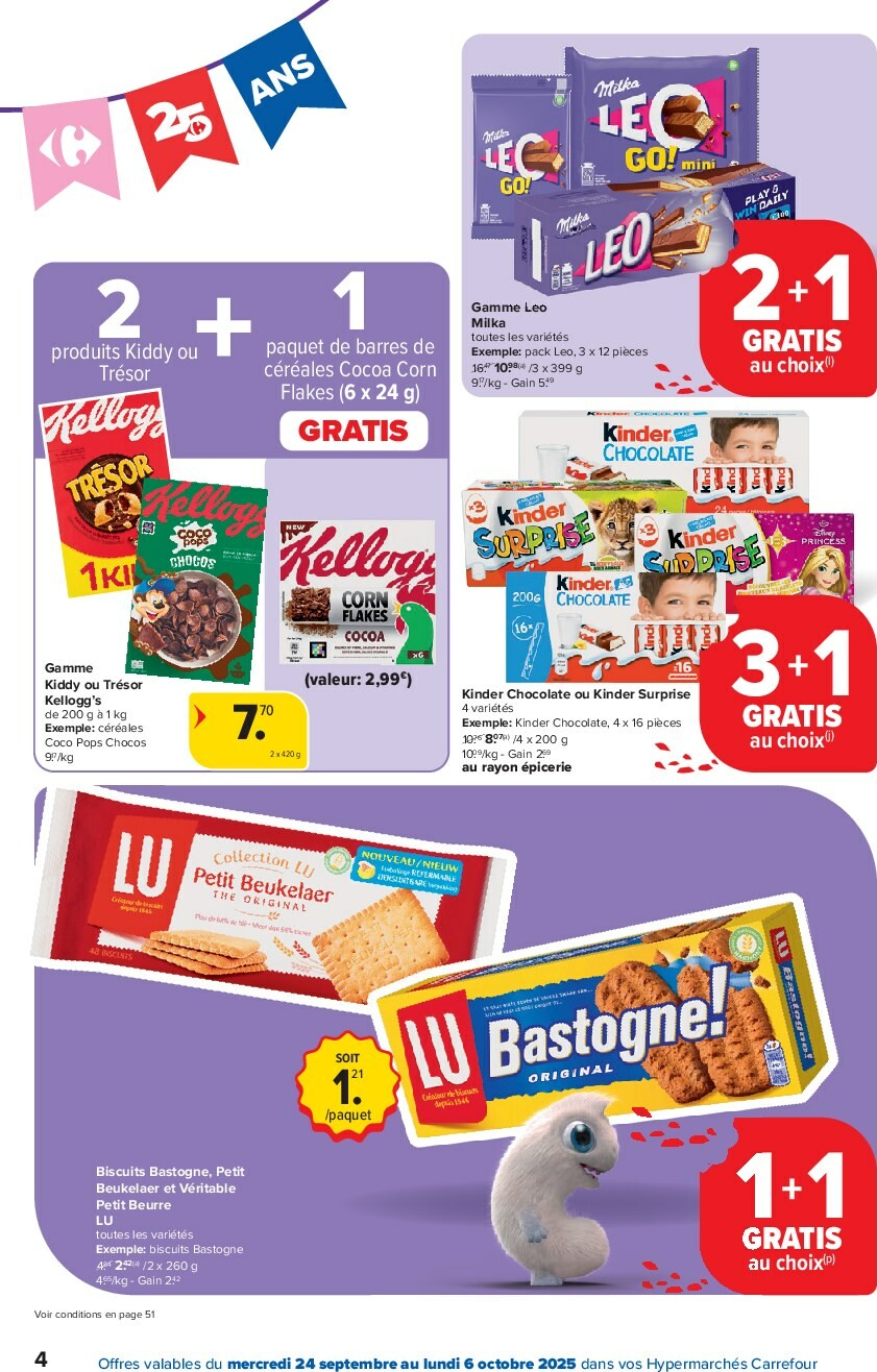 carrefour - Carrefour - Hypermarchés folder geldig vanaf 24/09 - 06/10 - page: 4