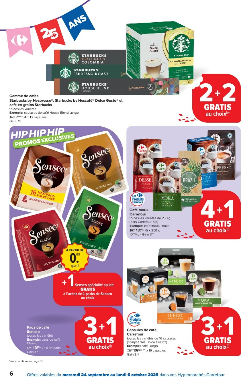 carrefour - Carrefour - Hypermarchés folder geldig vanaf 24/09 - 06/10 - page: 6