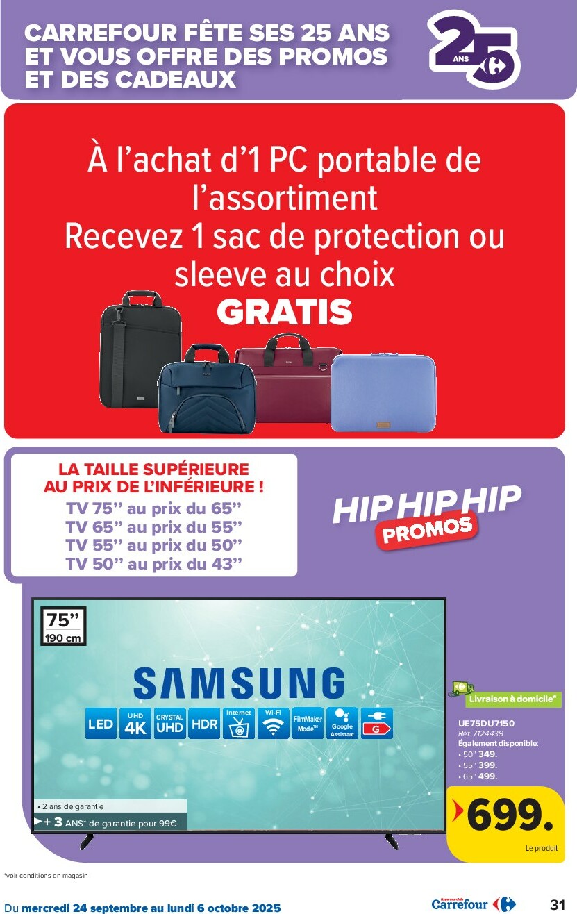 carrefour - Carrefour - Hypermarchés folder geldig vanaf 24/09 - 06/10 - page: 31
