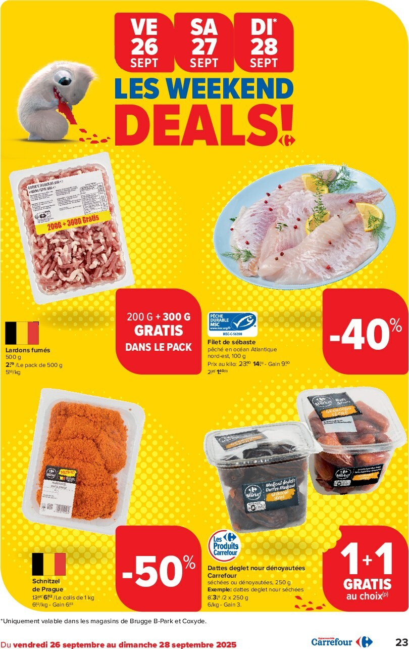 carrefour - Carrefour - Hypermarchés folder geldig vanaf 24/09 - 06/10 - page: 23