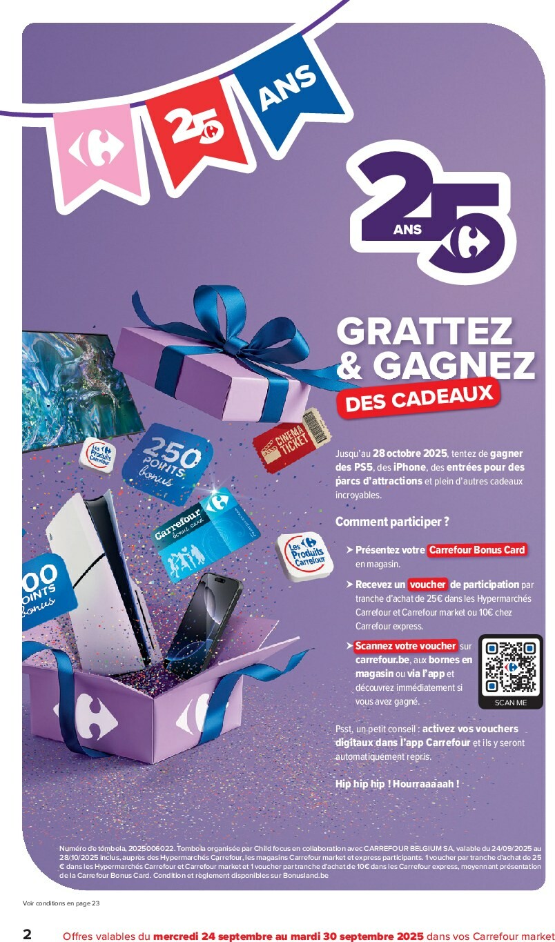 carrefour - Carrefour - Market folder geldig vanaf 24/09 - 30/09 - page: 2
