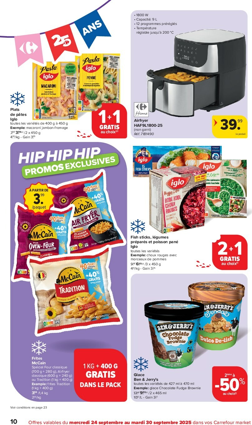 carrefour - Carrefour - Market folder geldig vanaf 24/09 - 30/09 - page: 10