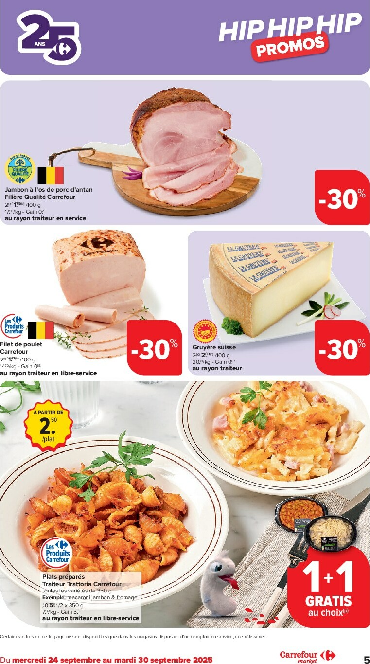 carrefour - Carrefour - Market folder geldig vanaf 24/09 - 30/09 - page: 5