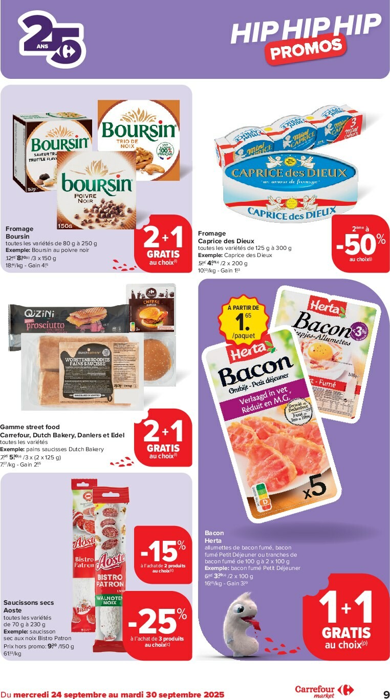 carrefour - Carrefour - Market folder geldig vanaf 24/09 - 30/09 - page: 9