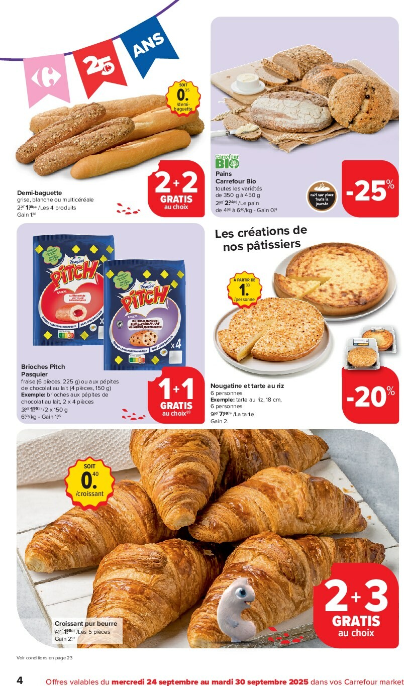 carrefour - Carrefour - Market folder geldig vanaf 24/09 - 30/09 - page: 4