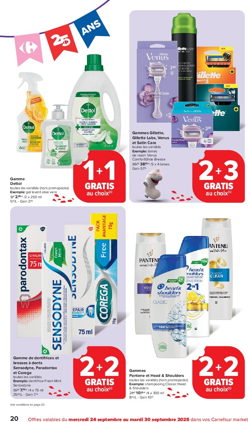carrefour - Carrefour - Market folder geldig vanaf 24/09 - 30/09 - page: 20
