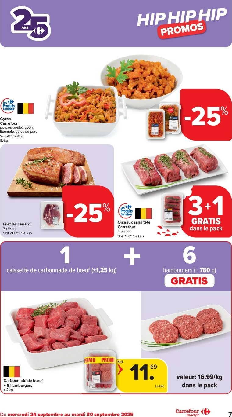 carrefour - Carrefour - Market folder geldig vanaf 24/09 - 30/09 - page: 7