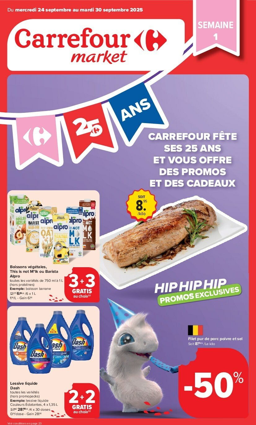 carrefour - Carrefour - Market folder geldig vanaf 24/09 - 30/09