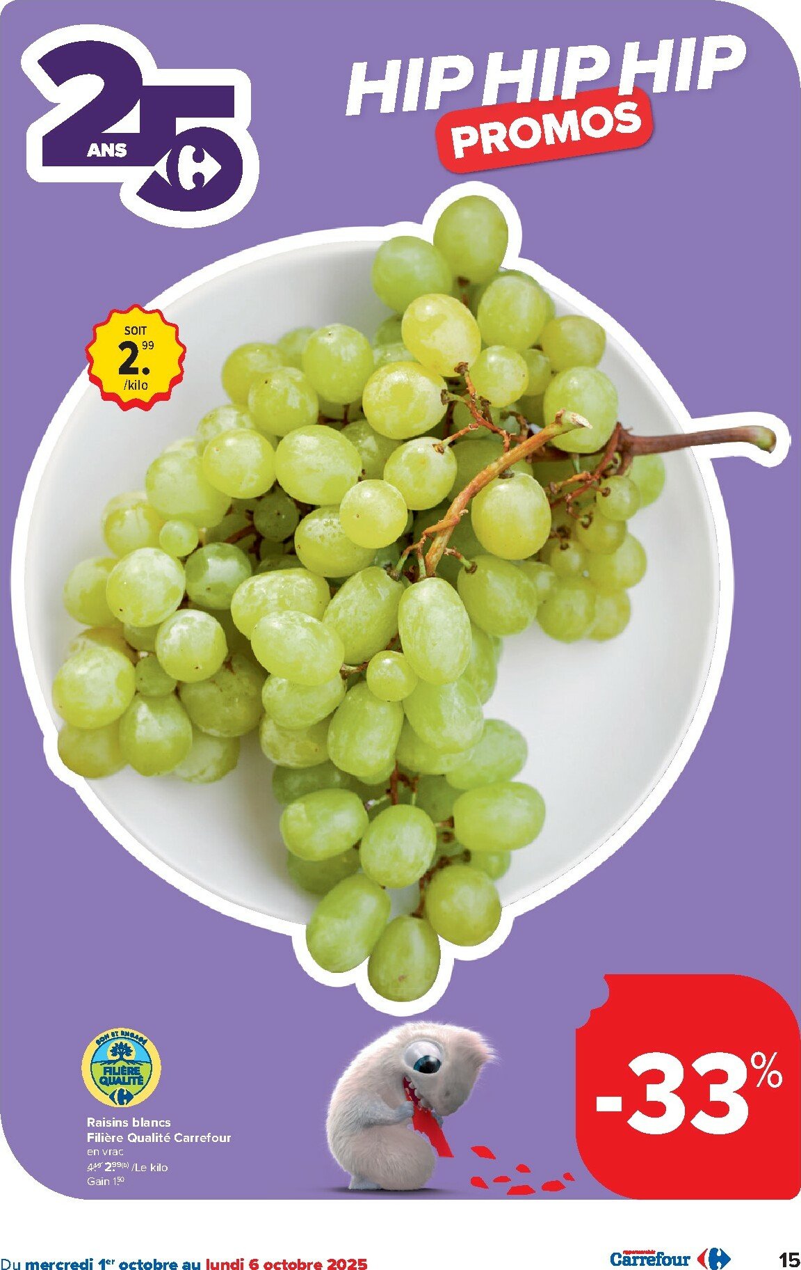 carrefour - Carrefour - Hypermarchés folder geldig vanaf 01/10 - 13/10 - page: 15