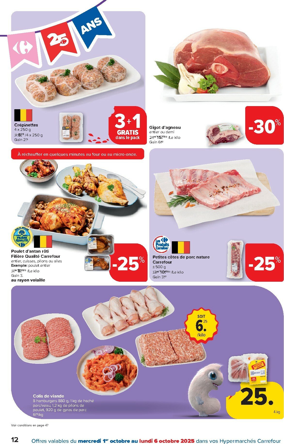 carrefour - Carrefour - Hypermarchés folder geldig vanaf 01/10 - 13/10 - page: 12