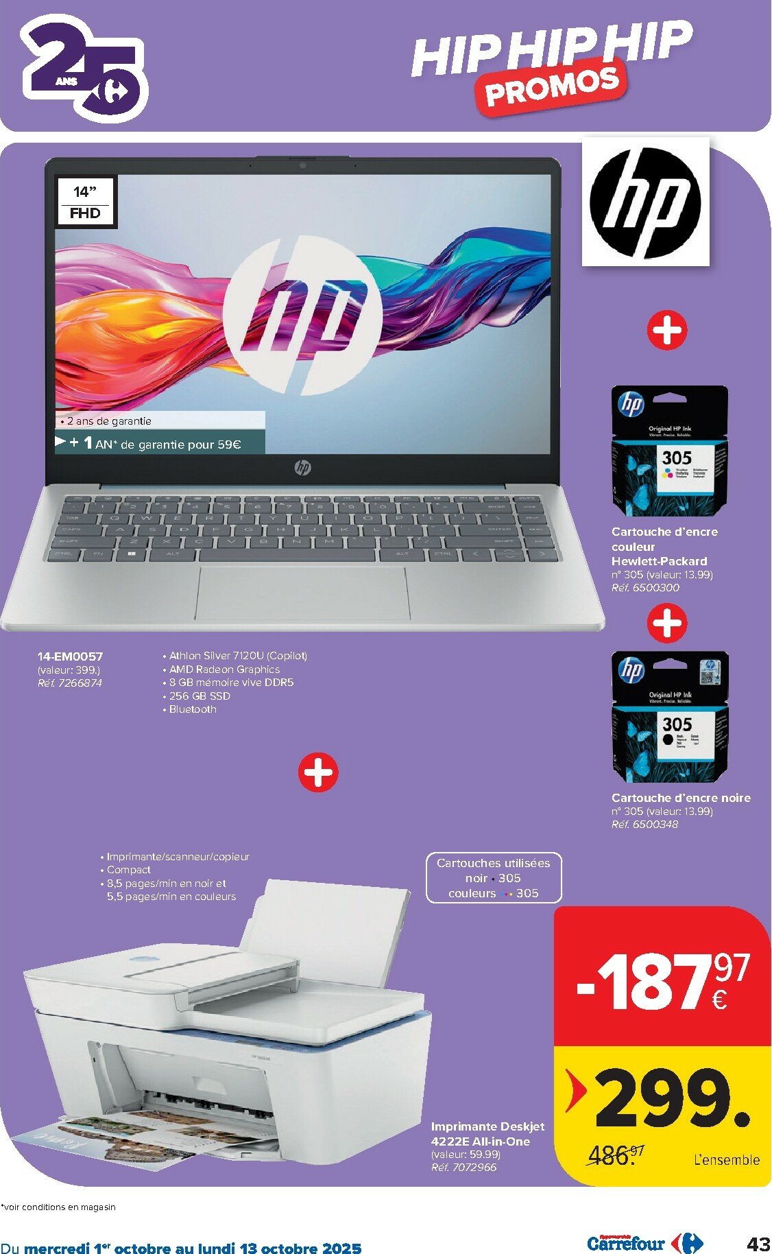 carrefour - Carrefour - Hypermarchés folder geldig vanaf 01/10 - 13/10 - page: 43