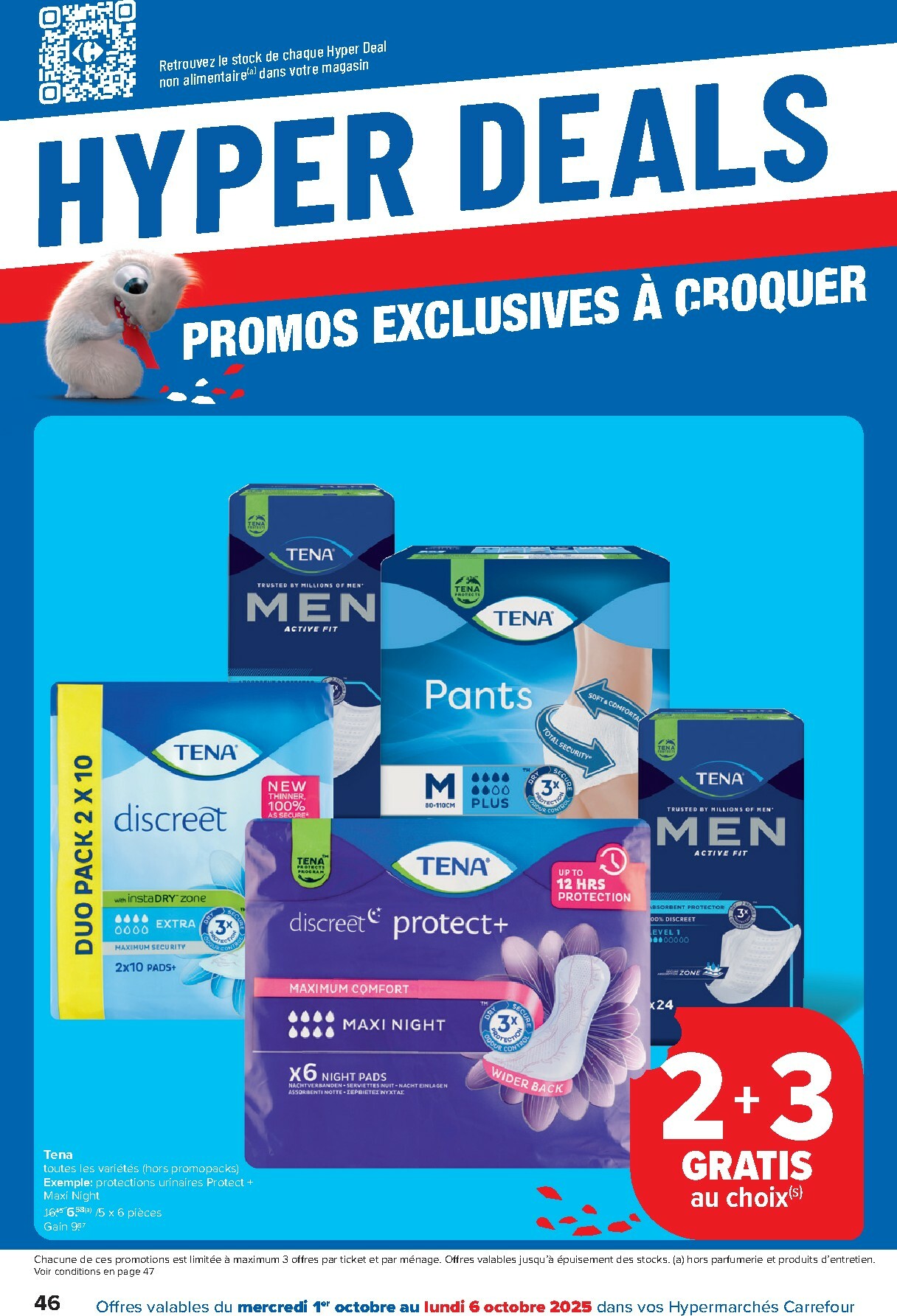 carrefour - Carrefour - Hypermarchés folder geldig vanaf 01/10 - 13/10 - page: 46
