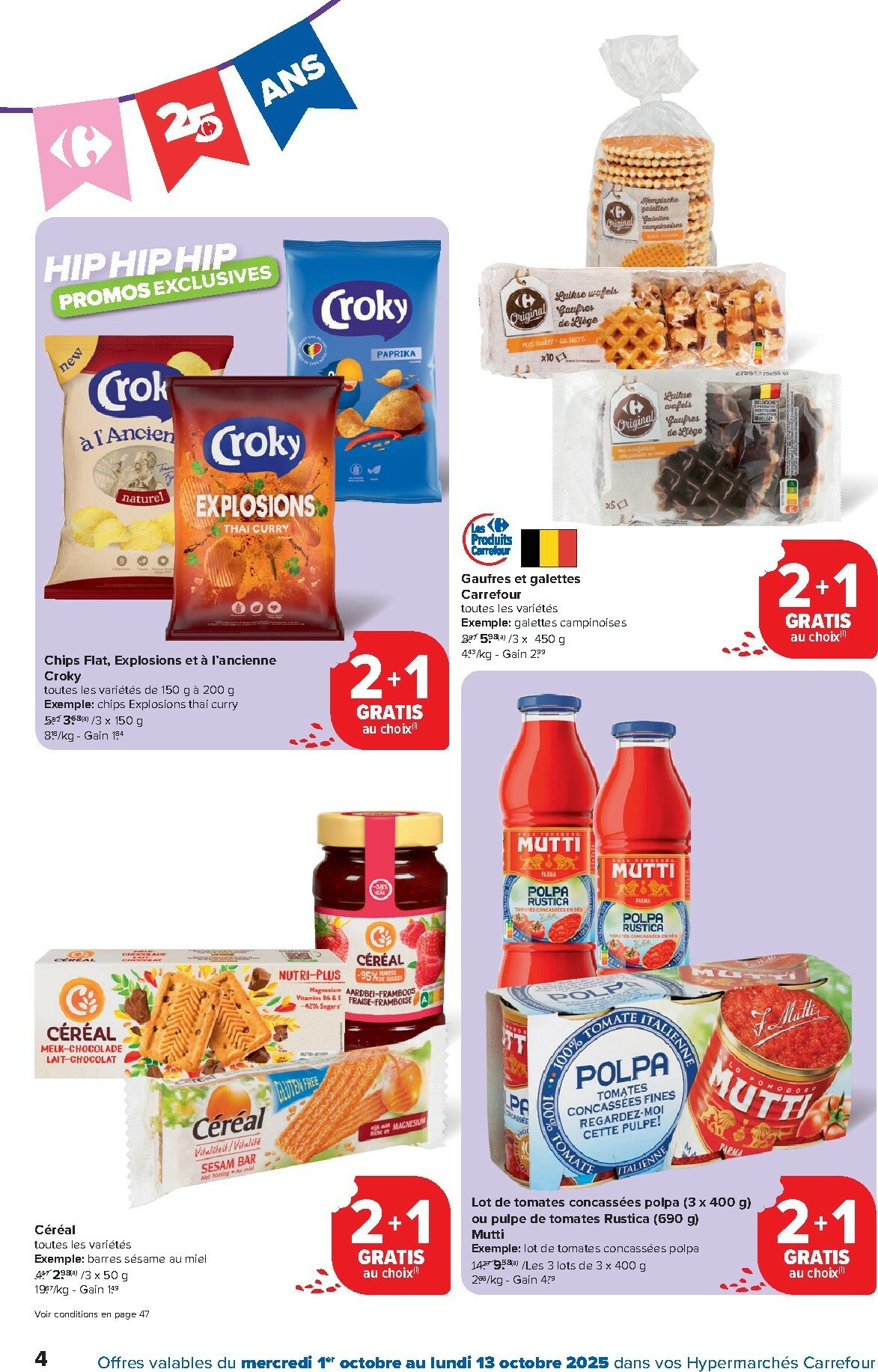 carrefour - Carrefour - Hypermarchés folder geldig vanaf 01/10 - 13/10 - page: 4