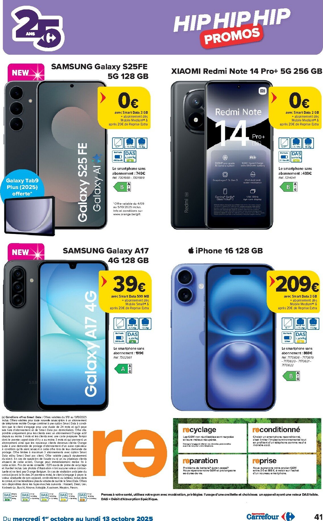 carrefour - Carrefour - Hypermarchés folder geldig vanaf 01/10 - 13/10 - page: 41