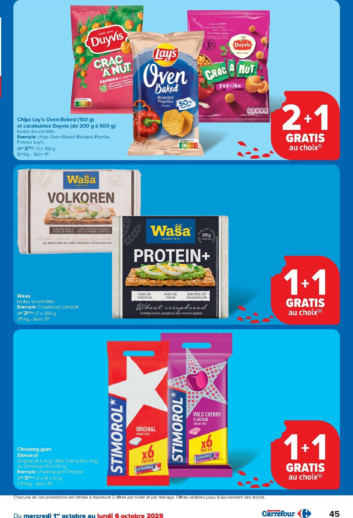 carrefour - Carrefour - Hypermarchés folder geldig vanaf 01/10 - 13/10 - page: 45