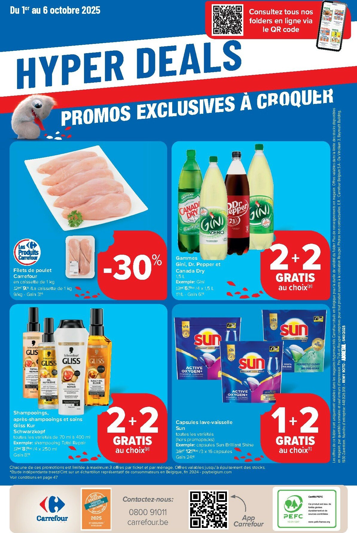 carrefour - Carrefour - Hypermarchés folder geldig vanaf 01/10 - 13/10 - page: 48