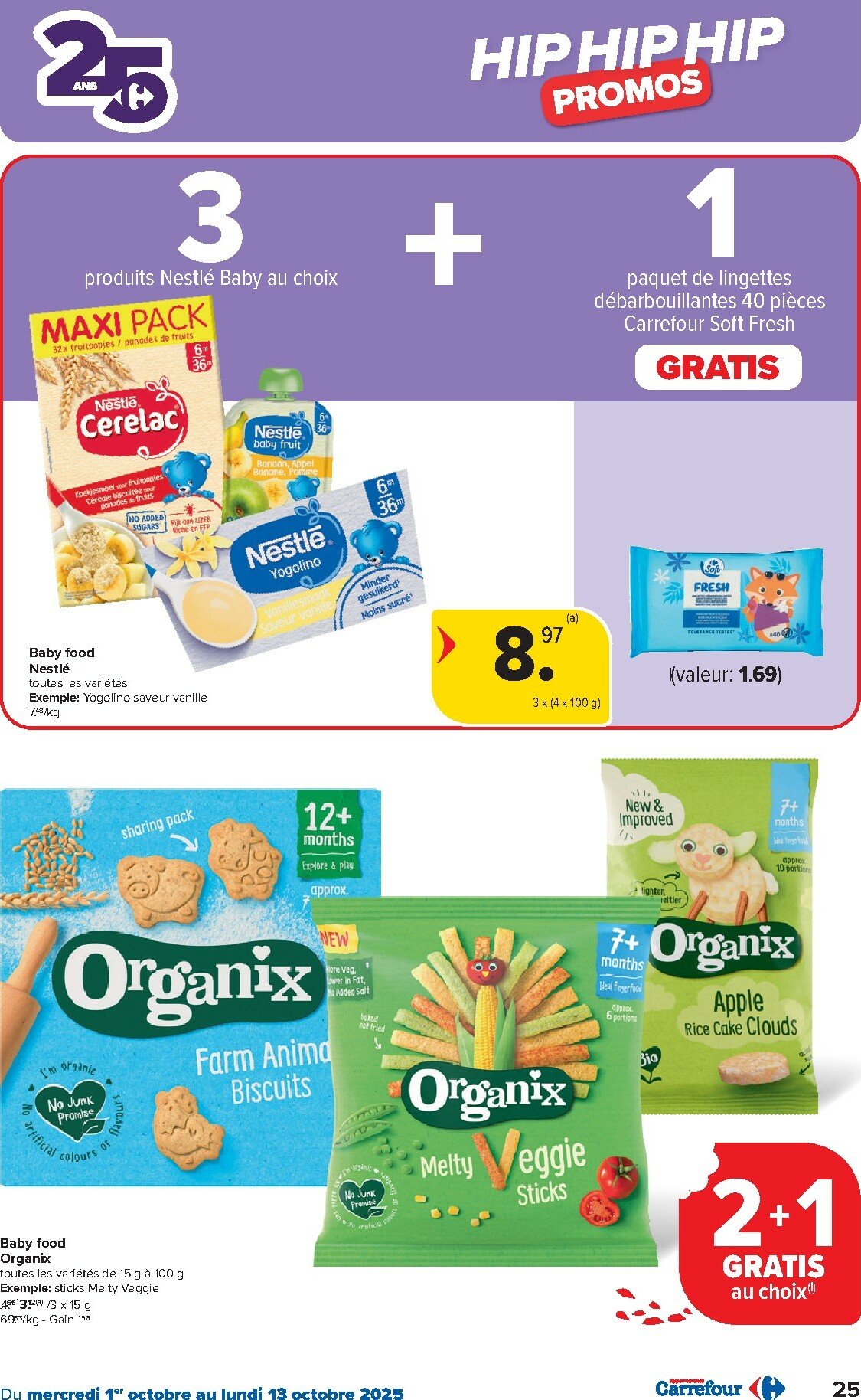 carrefour - Carrefour - Hypermarchés folder geldig vanaf 01/10 - 13/10 - page: 25